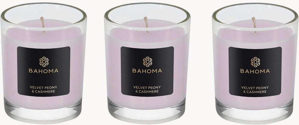 Set di candele da viaggio (Alchemy Velvet Peony & Cashmere)