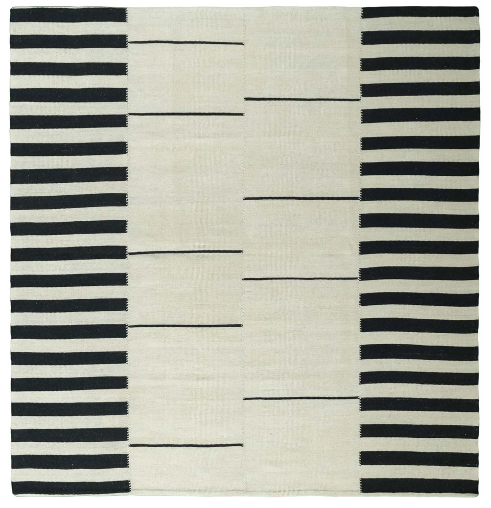 Kilim Tappeto persiano 200x210 Beige (Iran) Tessuto A Mano