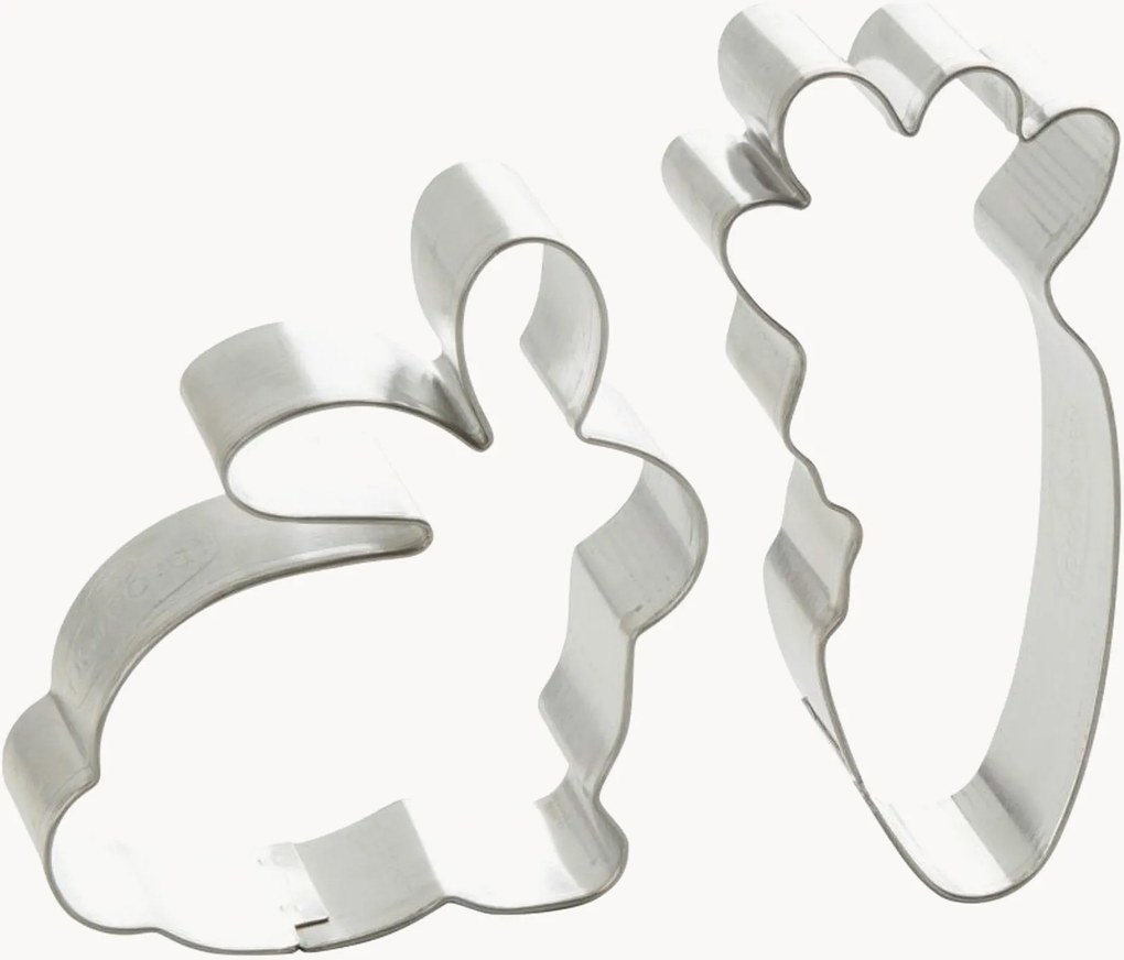 Set di 2 stampi per biscotti Rabbit & Carrot