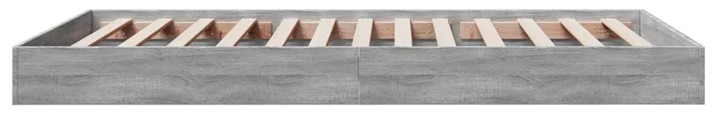 Giroletto grigio sonoma 90x190 cm in legno multistrato