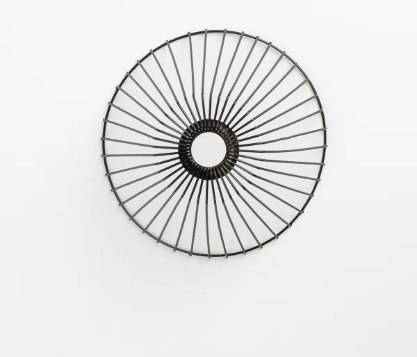 Brilagi - Lampadario a plafone LED CERIA WIRE 1xE27/40W/230V Ø 30 cm nero/rovere