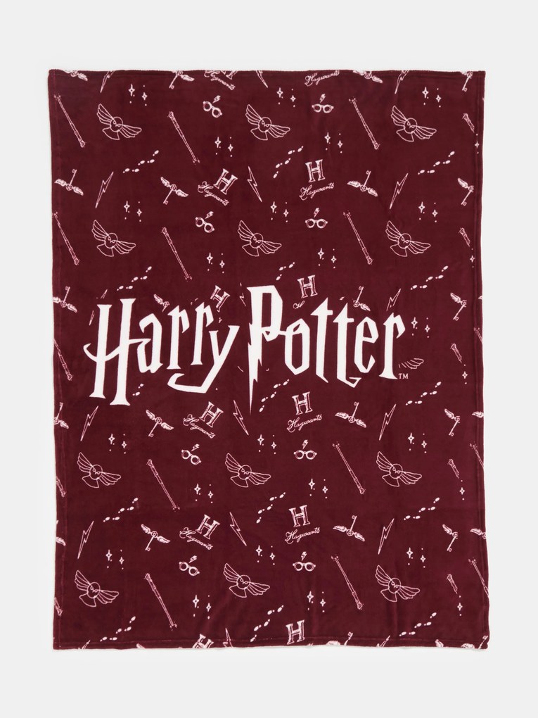 Sinsay - Coperta Harry Potter - maroon