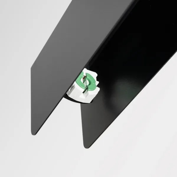 Sollux SL.1395 - Lampadario LED a sospensione con filo SPARK 1xG13/8,5W/230V nero