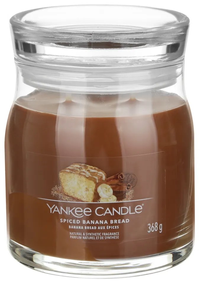 Spiced Banana Bread, candela giara media Yankee Candle