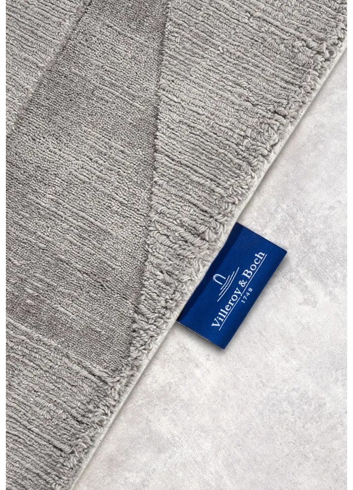 Tappeto grigio in lana tessuto a mano 120x170 cm Ursule - Villeroy&Boch