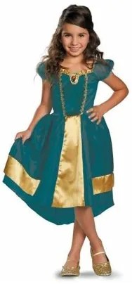 Costume per Bambini  Merida Classic Principessa da Favola