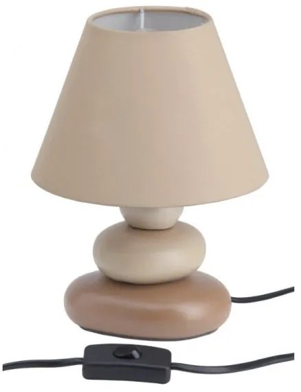 Brilliant - Lampada da tavolo PAOLO 1xE14/40W/230V ceramiche/beige