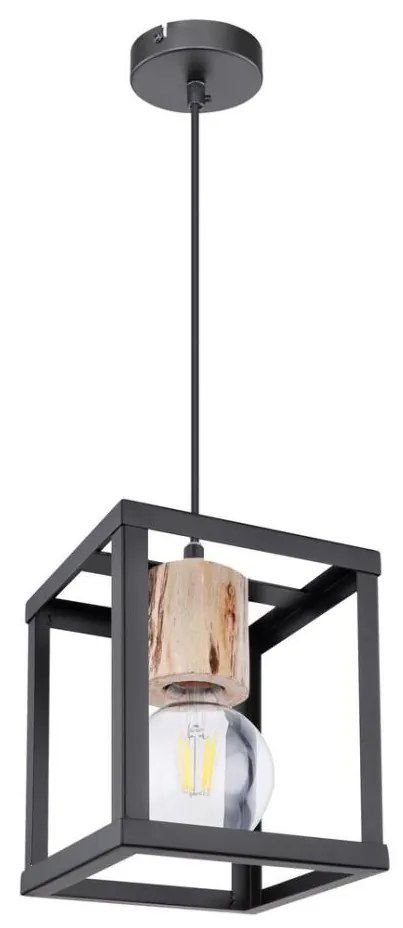 Globo 15476H - Lampadario su filo HAGAR 1xE27/60W/230V