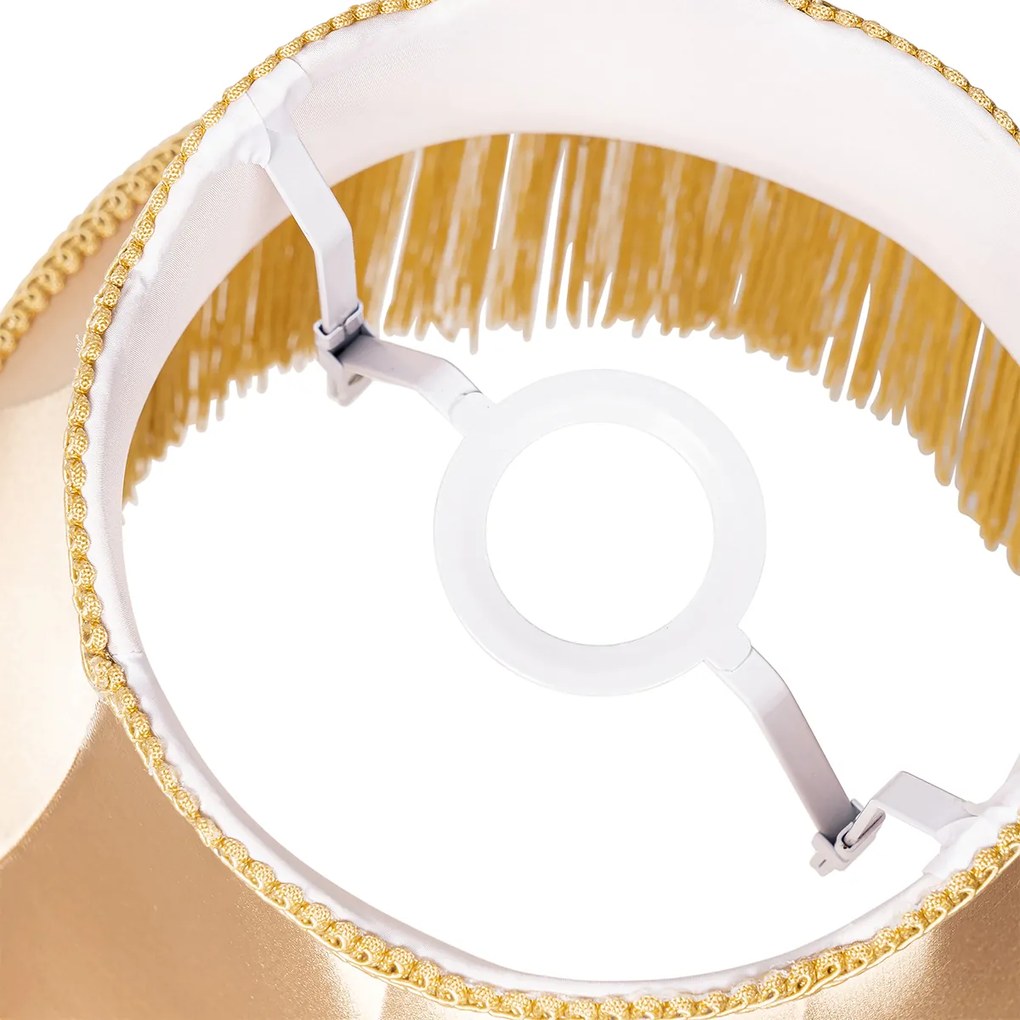 Paralume in tessuto oro 30 cm - Granny