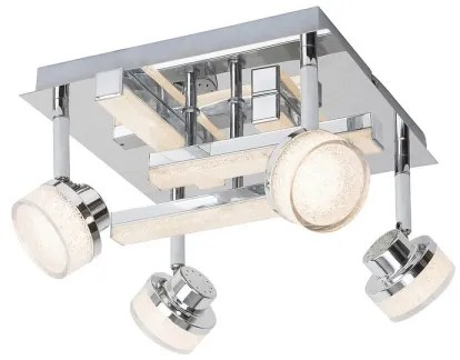 Rabalux 5638 - Luce Spot a LED da soffitto PADMA 4xLED/5W/230V + 4xLED/3W/230V