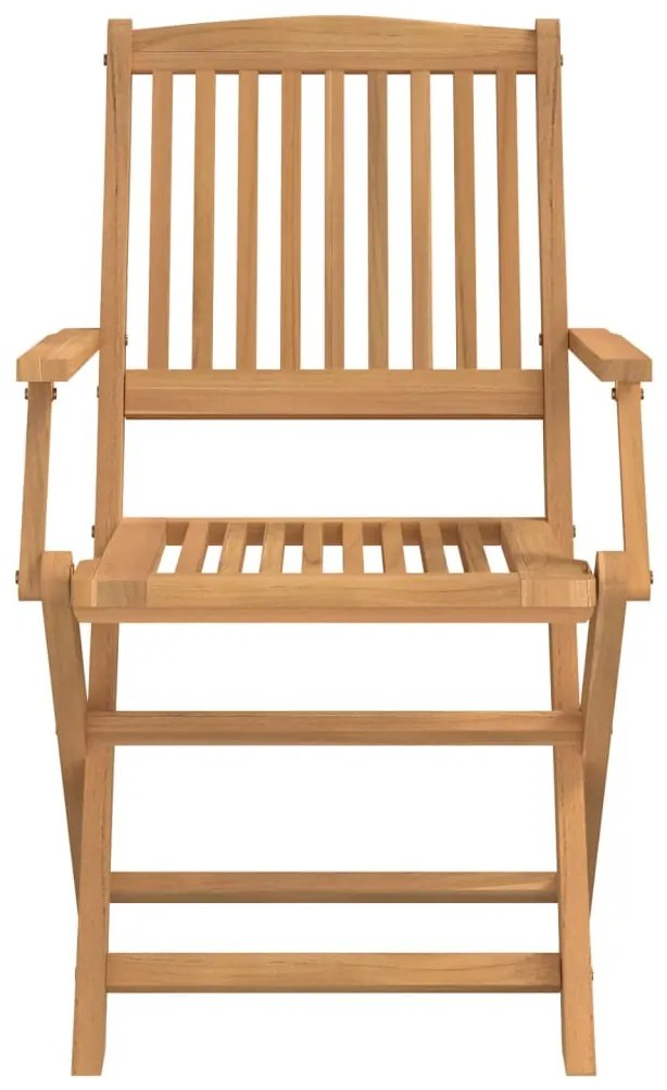 Set da pranzo da giardino 9 pz legno massello di acacia
