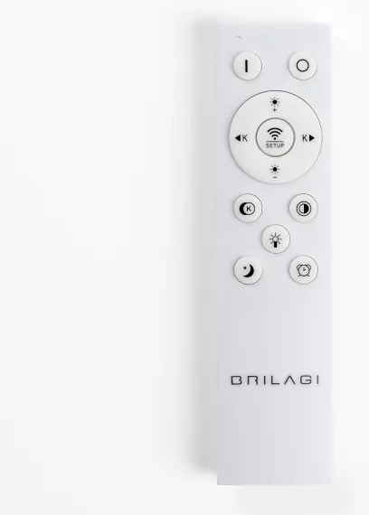 Brilagi - Plafoniera LED dimmerabile FALCON II LED/67W/230V Ø 40 cm bianco + telecomando