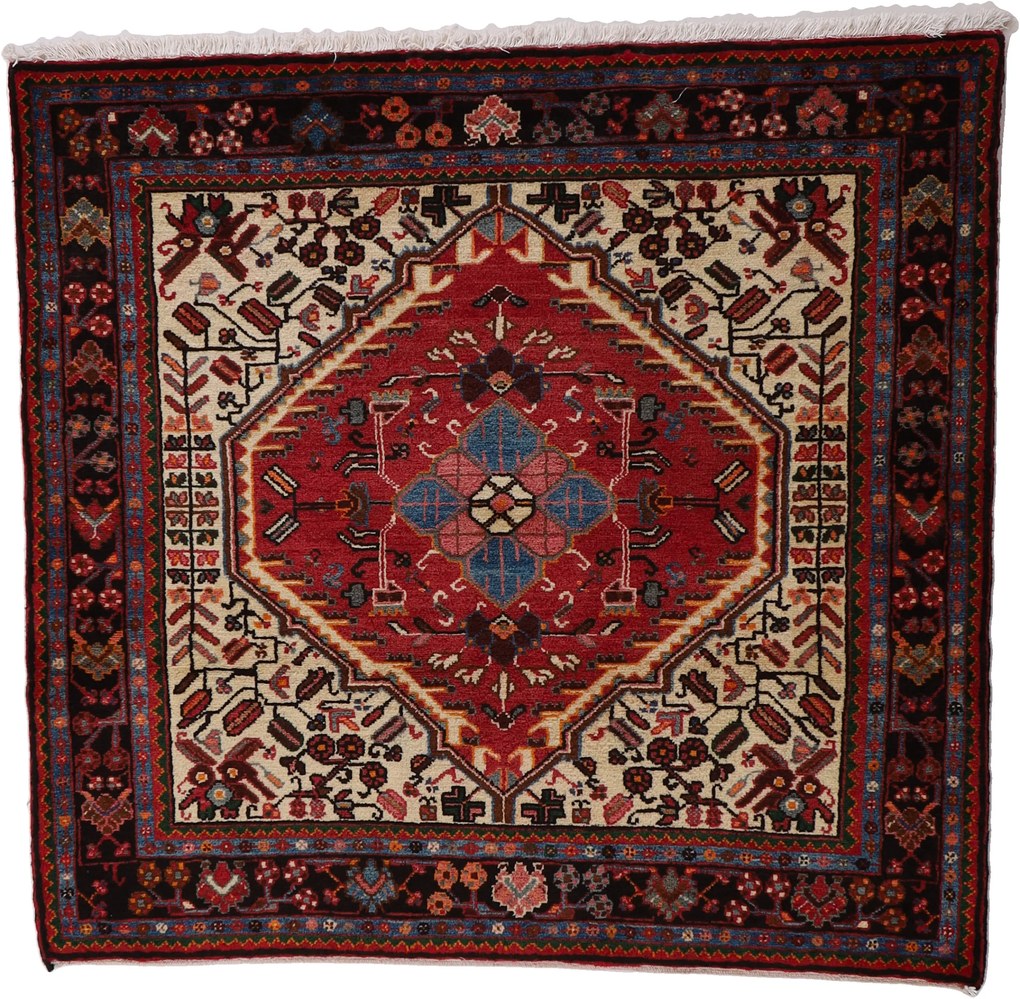 Balochi Tappeto 140 x 130 (Iran) Annodato A Mano