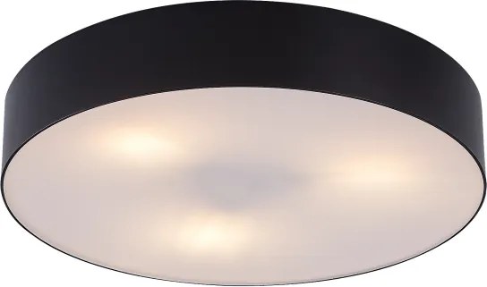 Rabalux 75066 - Plafoniera da esterno DOLEN 3xE27/9W/230V Ø 39 cm IP43 nera