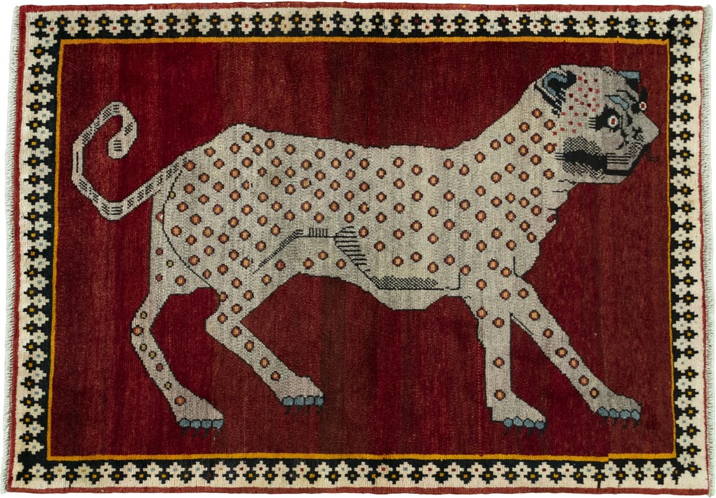 Gabbeh Tappeto persiano 150 x 100 Rosso (Iran) Annodato A Mano