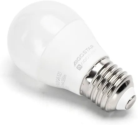 LED RGBW Lampadina G45 E27/4,9W/230V 2700-6500K - Aigostar