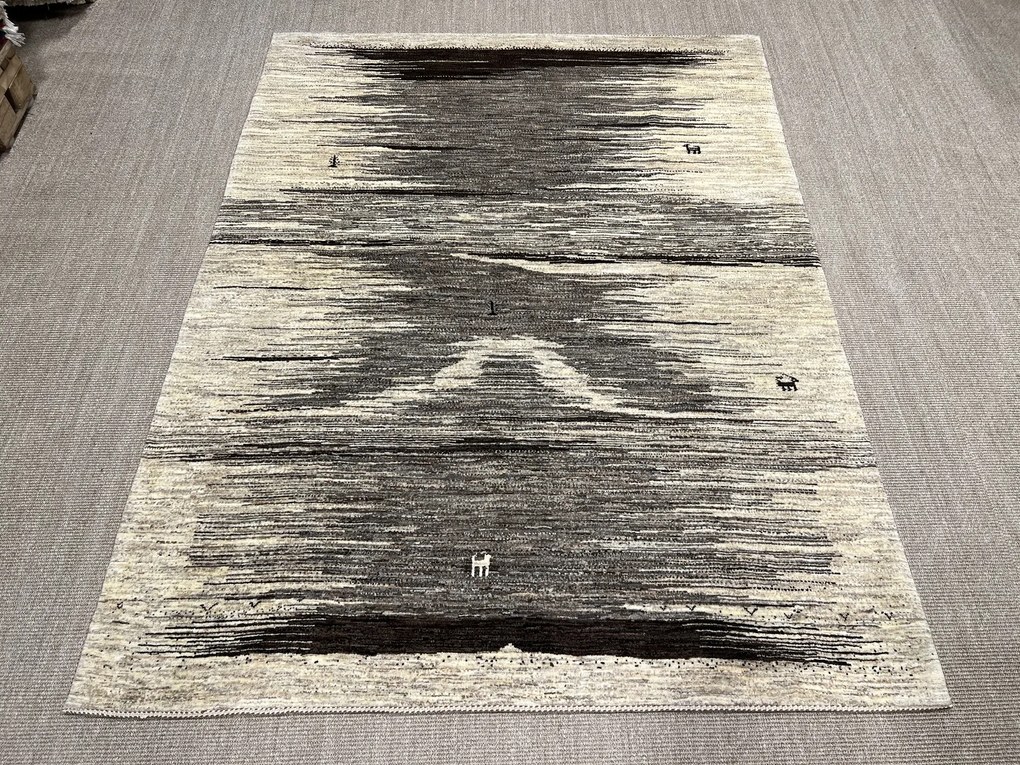 Loribaft Tappeto 170x230 Beige (Iran) Annodato A Mano