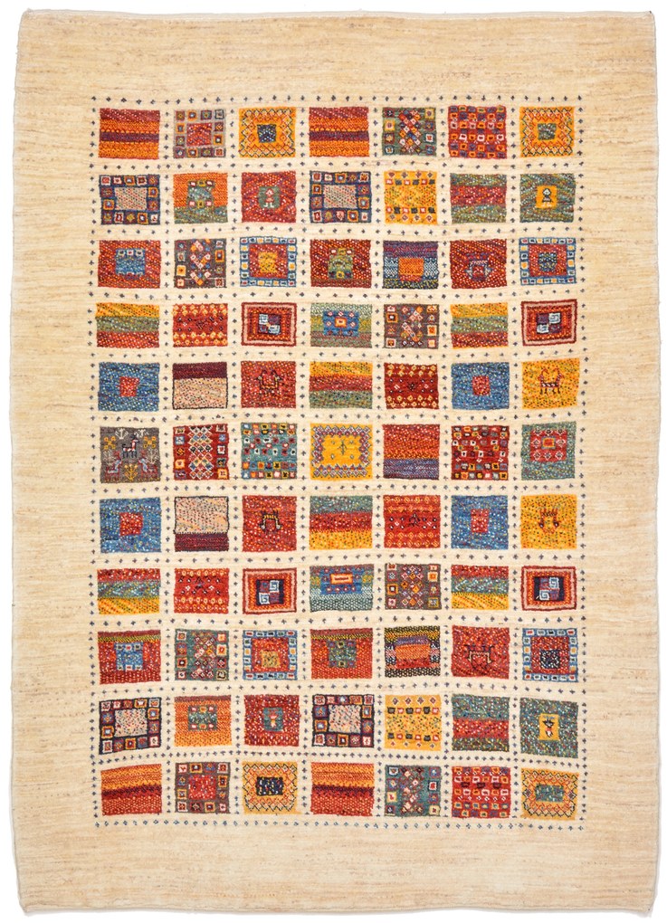 Loribaft Tappeto 120 x 170 (Iran) Annodato A Mano