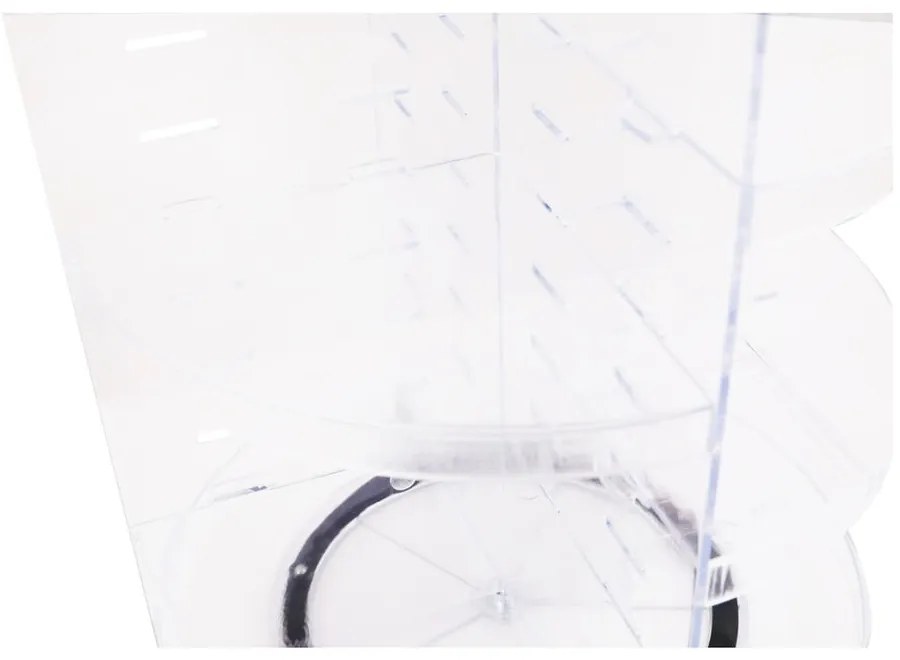 Organizer da bagno girevole in plastica trasparente per cosmetici - Hermia