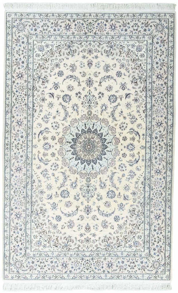 Nain Tappeto 130 x 210 Beige (Iran) Annodato A Mano