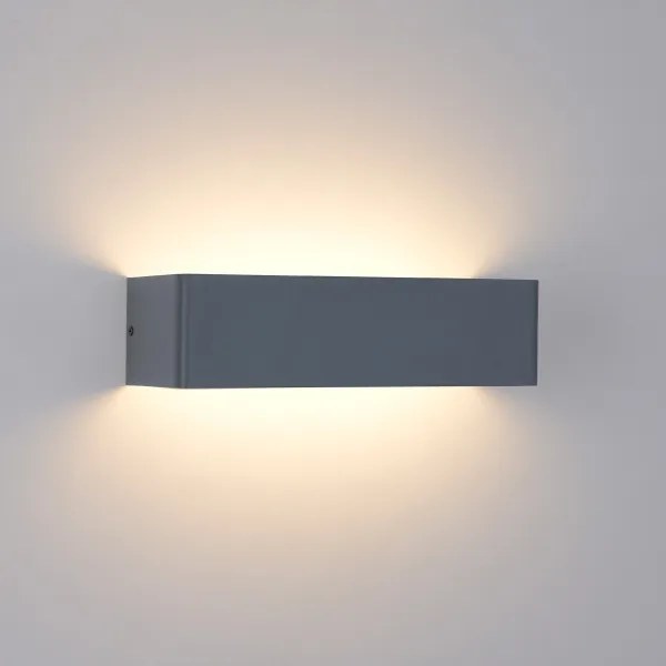 BRILAGI -LED Applique da esterno DONNANI LED/12W/230V 30 cm antracite IP44