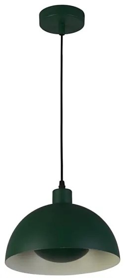 Searchlight 35411GR - Lampadario a cavo MARS 1xE27/60W/230V Ø 40 cm verde