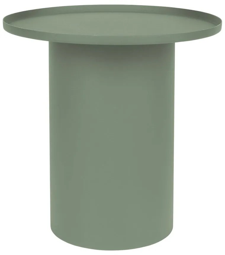 Tavolino rotondo in metallo ø 45,5 cm Sverre – White Label