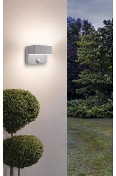 Eglo 97159 - Applique a LED  da esterno con sensore AZZINANO 2xLED/5,6W/230V