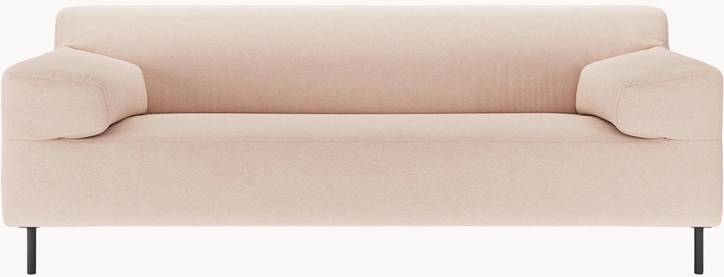Divano 2 posti bianco rosa/nero freistil180, larg. 202 cm