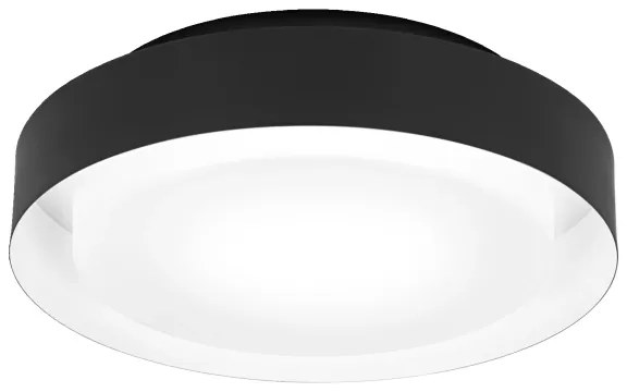 Osram - Plafoniera ORBIS MADRID 2xE27/10W/230V Ø 29 cm nera