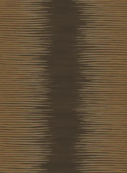 Tapete Plume von Cole & Son - Chocolate & Gilver