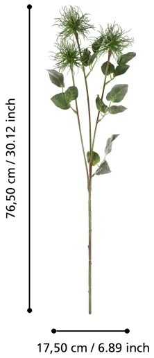 Eglo 428363 - Fiore artificiale ETAYA 76,5 cm verde