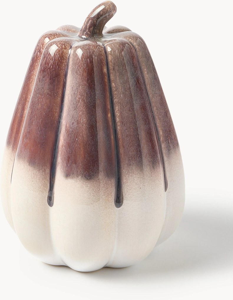 Oggetto decorativo a forma di zucca Moranga, alt. 20 cm