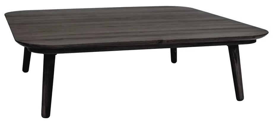 Tavolino in frassino grigio Contrast , 110 x 110 cm Tetra - Ragaba