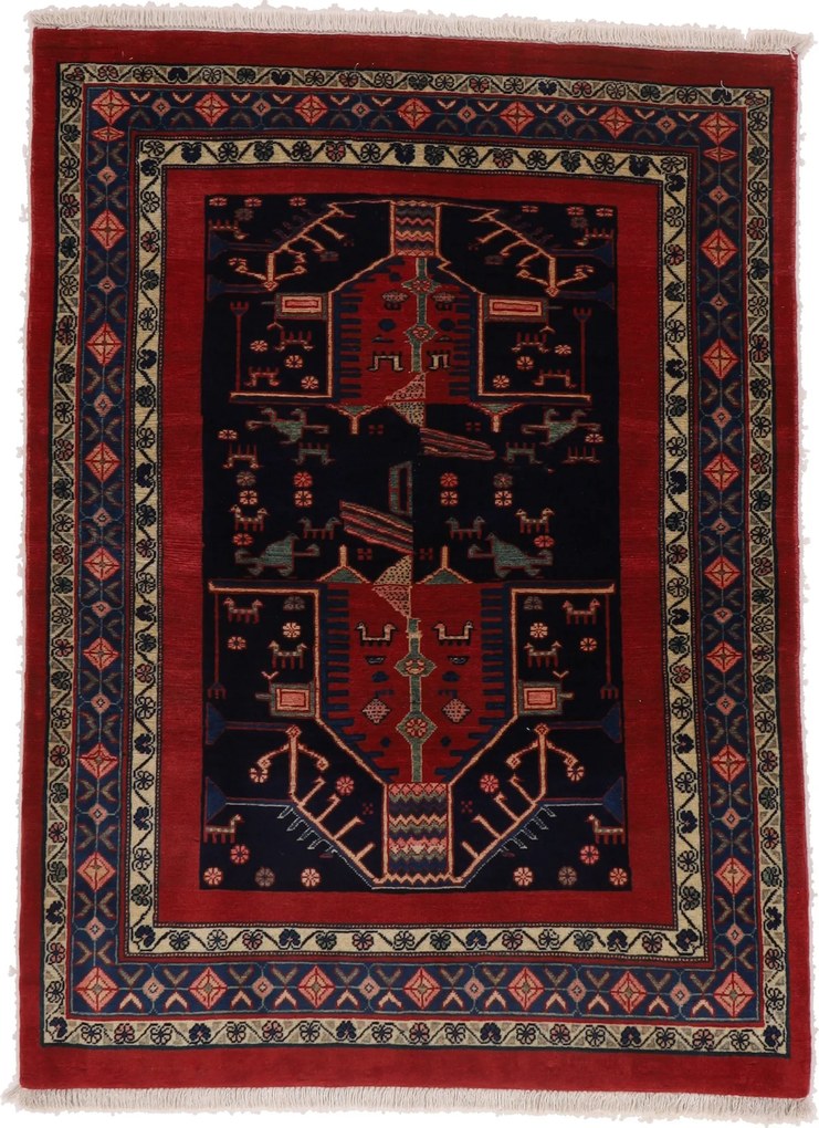 Tappeto persiano 150x110 (Iran) Annodato A Mano