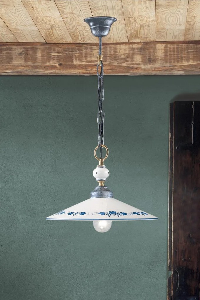 Ferroluce Classic Asti 1-light suspension C161