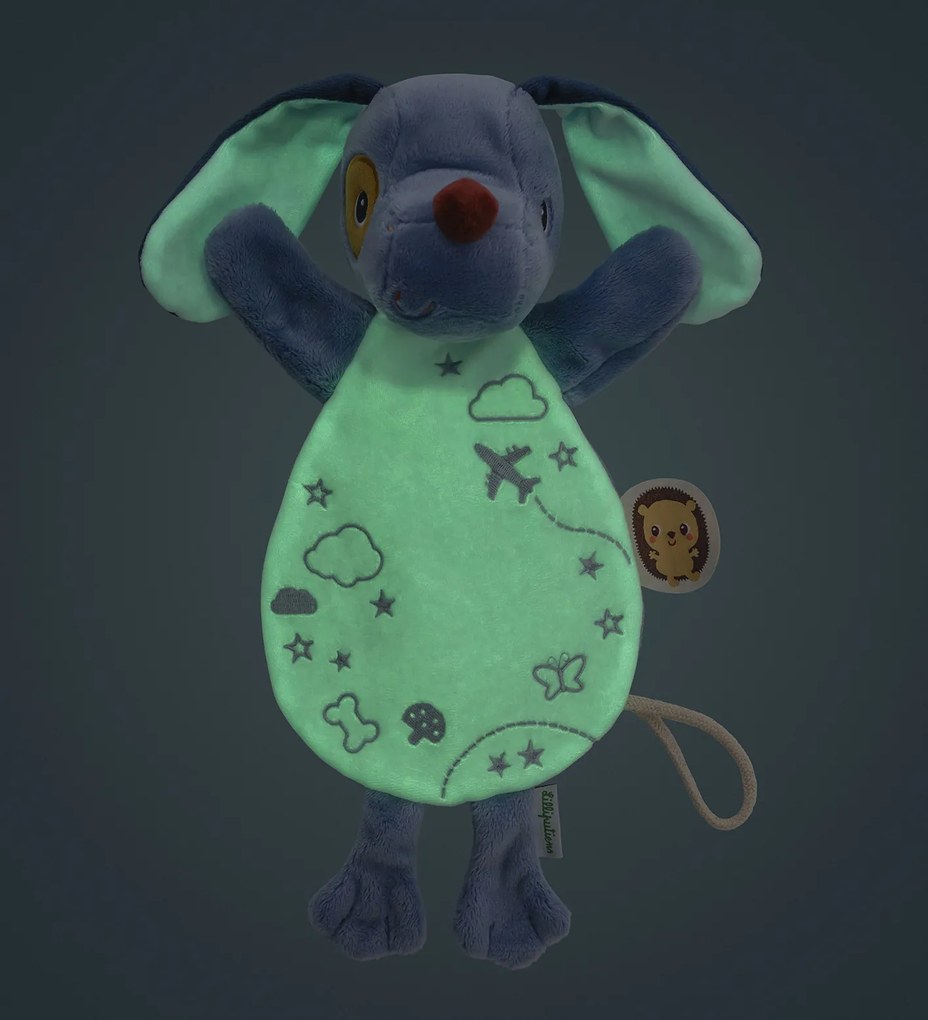 Lilliputiens - Peluche Marionetta Fosforescente - Jules il cane