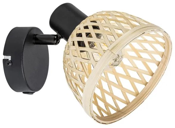Rabalux 3133 - Faretto da parete RATTAN 1xE14/15W/230V rattan