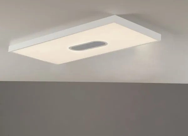 Pannello led bianco in acrilico e alluminio 23w 3360lm cct dimmerab...