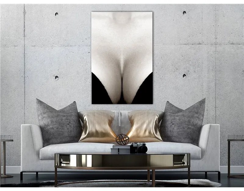 Quadro  Cleavage (1 Part) Vertical  Colore seppia, Dimensioni e Misure 40x60