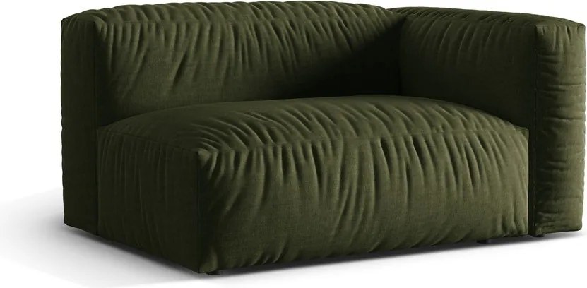 Modulo divano verde (angolo destro) Martina - Micadoni Home