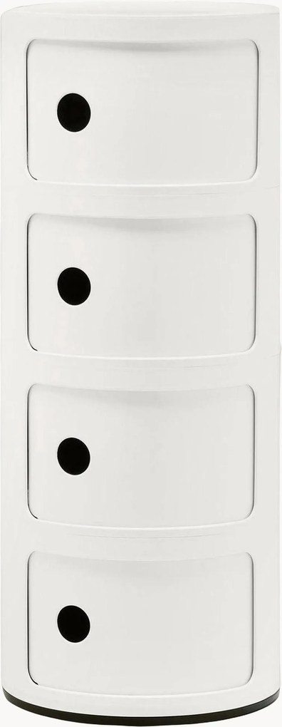 Contenitore di design con 4 cassetti Componibili, alt. 77 cm