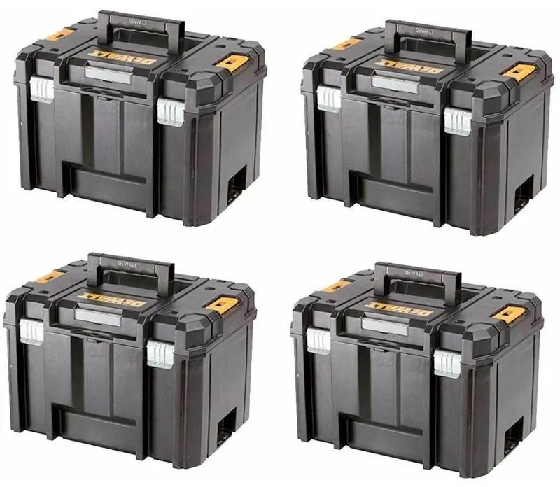 Pack di 4 Valigette Dewalt tstak vi