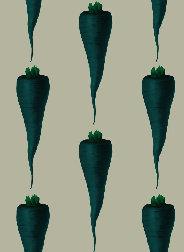 Studio Lisa Bengtsson Tapete Carey Carrot - 1356