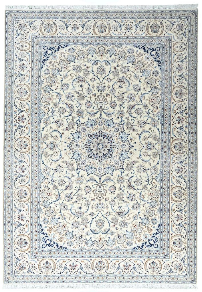 Nain Tappeto 250 x 350 Beige (Iran) Annodato A Mano