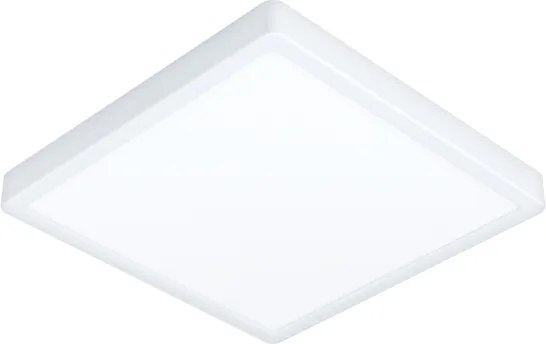 Eglo 901729 - LED RGBW dimmerabile, plafoniera con vetro fumé FUEVA-Z LED/17,8W/230V 39cm IP44 bianco
