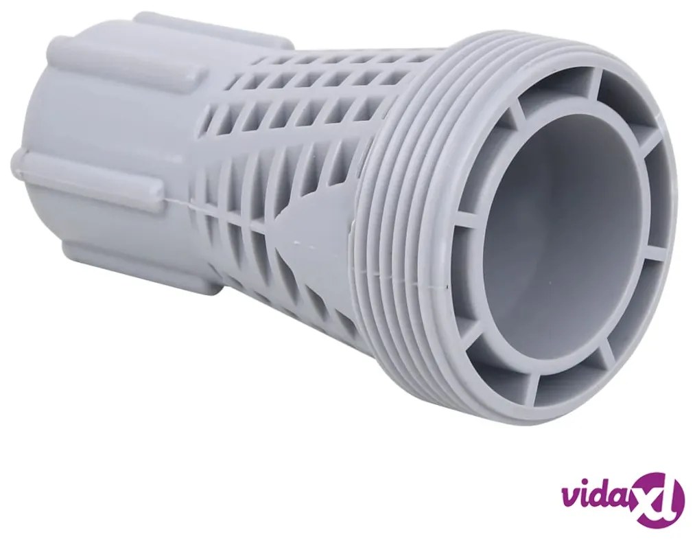vidaXL Connettori per Tubo Flessibile per Piscina 2 pz in Plastica