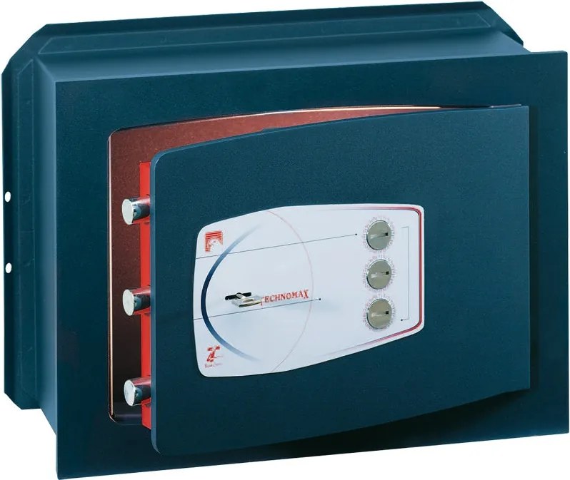Cassaforte a Muro a Chiave + Combinazione Serie Gold Technomax - 270X390X200Mm...
