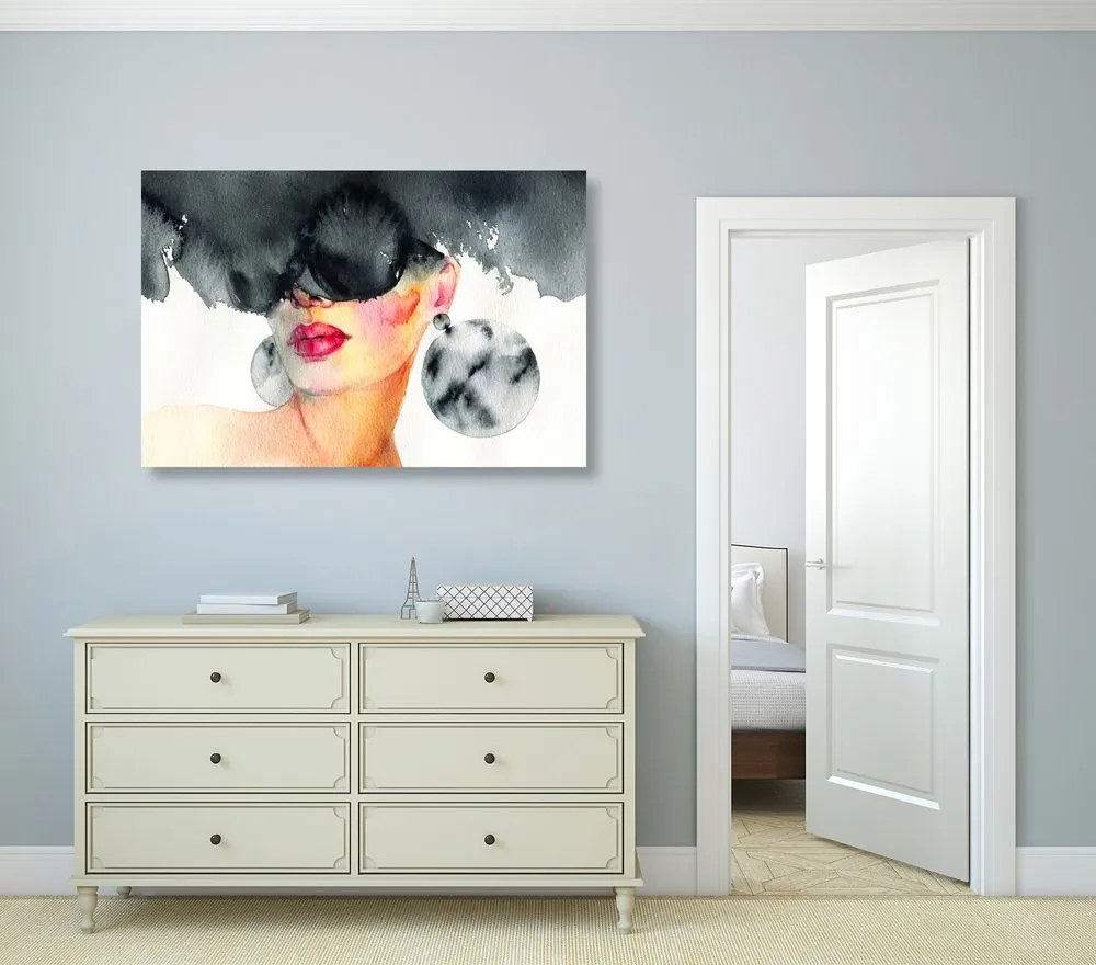 Quadro su tela – Icona femminile