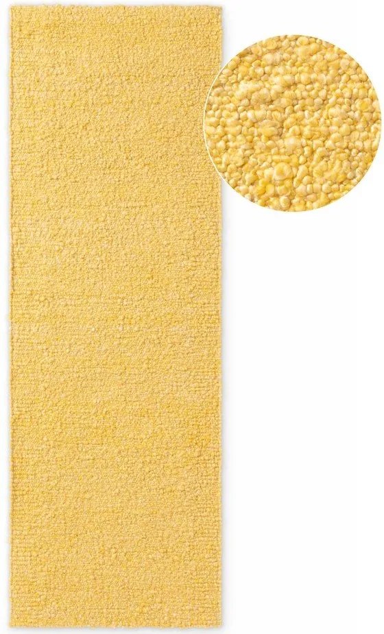 Passatoia gialla tessuta a mano 80x200 cm Notting Hill Portobello – Ted Baker